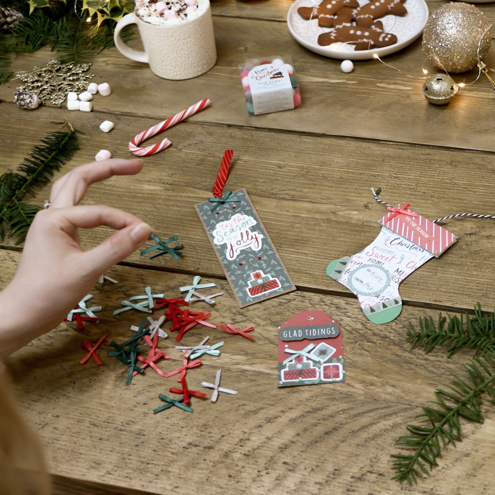 Violet Studios Ribbon Bows - Home for Christmas