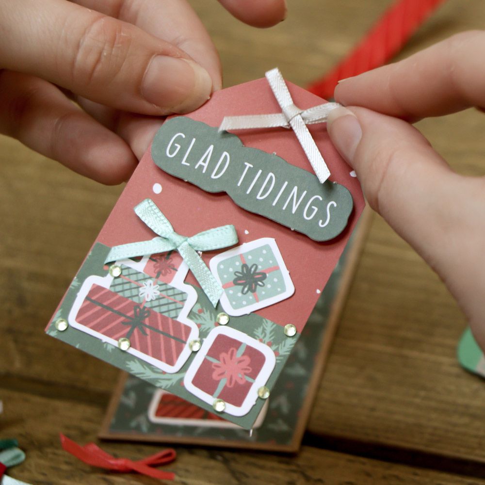 Violet Studios Ribbon Bows - Home for Christmas