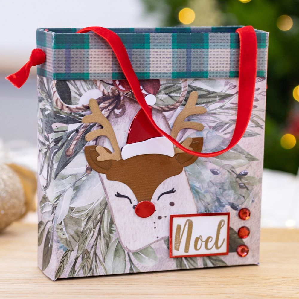 The Reindeer Collection - Metal Dies - Joyful Deer