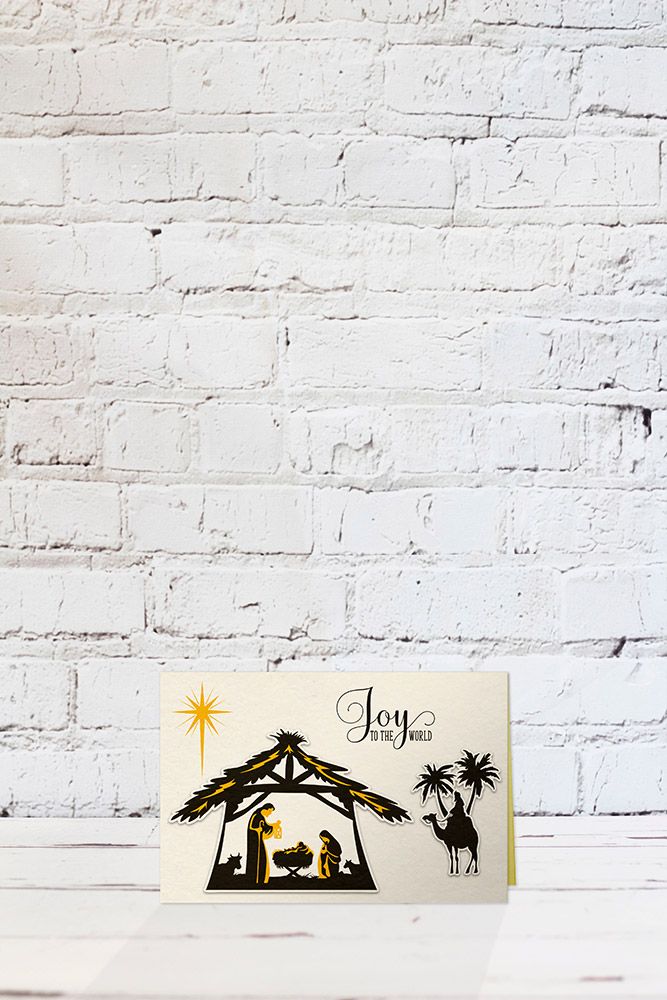 Gemini Layering Stamp & Die - The Reason for the Season