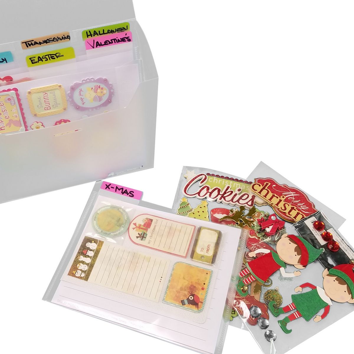 Totally Tiffany - 5" x 7" Fab File w/6 file folders, notecards & labels