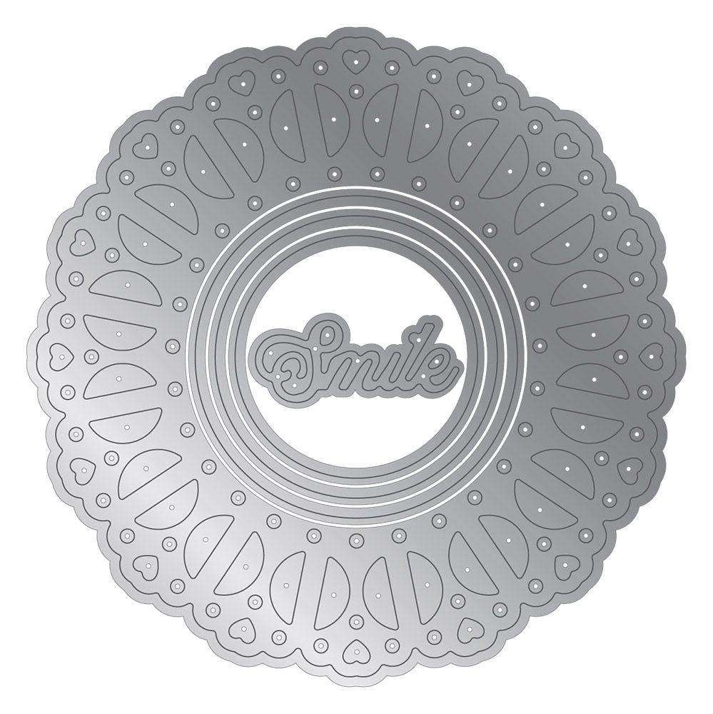 Gemini - Elements - Circle Ribbon Frame