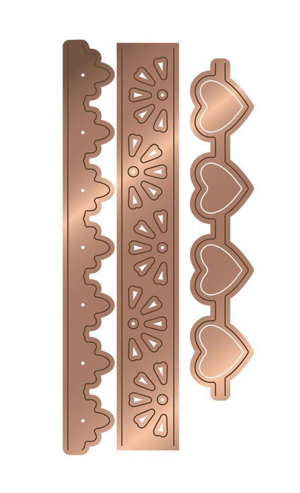 Sara Signature Sew Lovely Multi Media Die - Decorative Ribbons