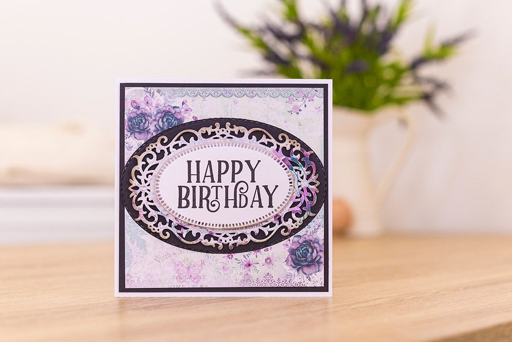 Crafters Companion Photopolymer Stamp - Happy Birthday