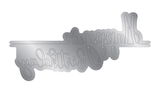 Gemini - Metal Die - Expressions - Happy Birthday