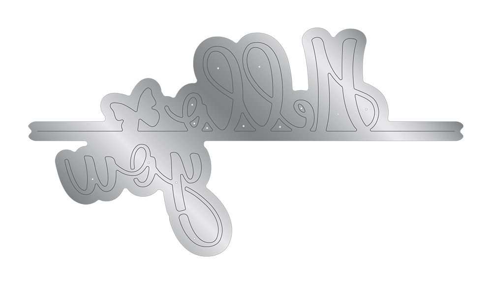 Gemini - Metal Die - Expressions - Hello You