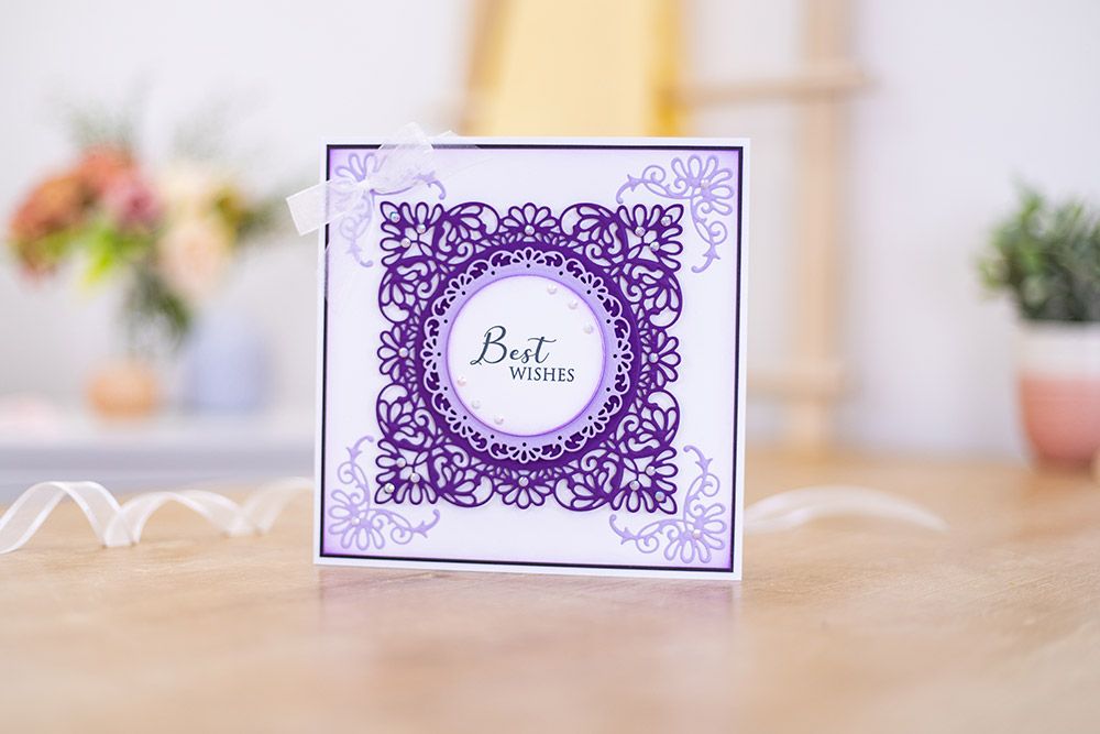 Gemini - Metal Die - Elements - Abstract Frame