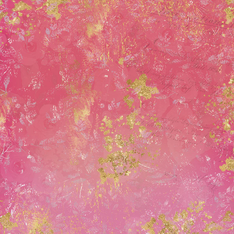 Nature's Garden Vintage Rose 12" x 12" Paper Pad