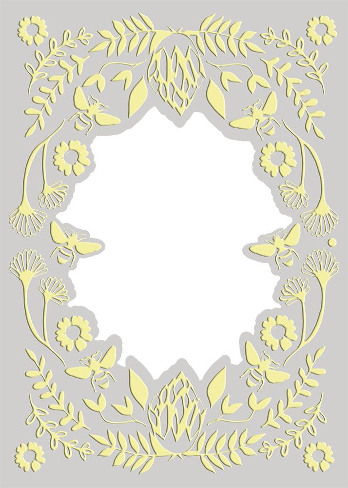 Bee Youtiful Collection - Cut & Emboss Folder - Bees in Nature