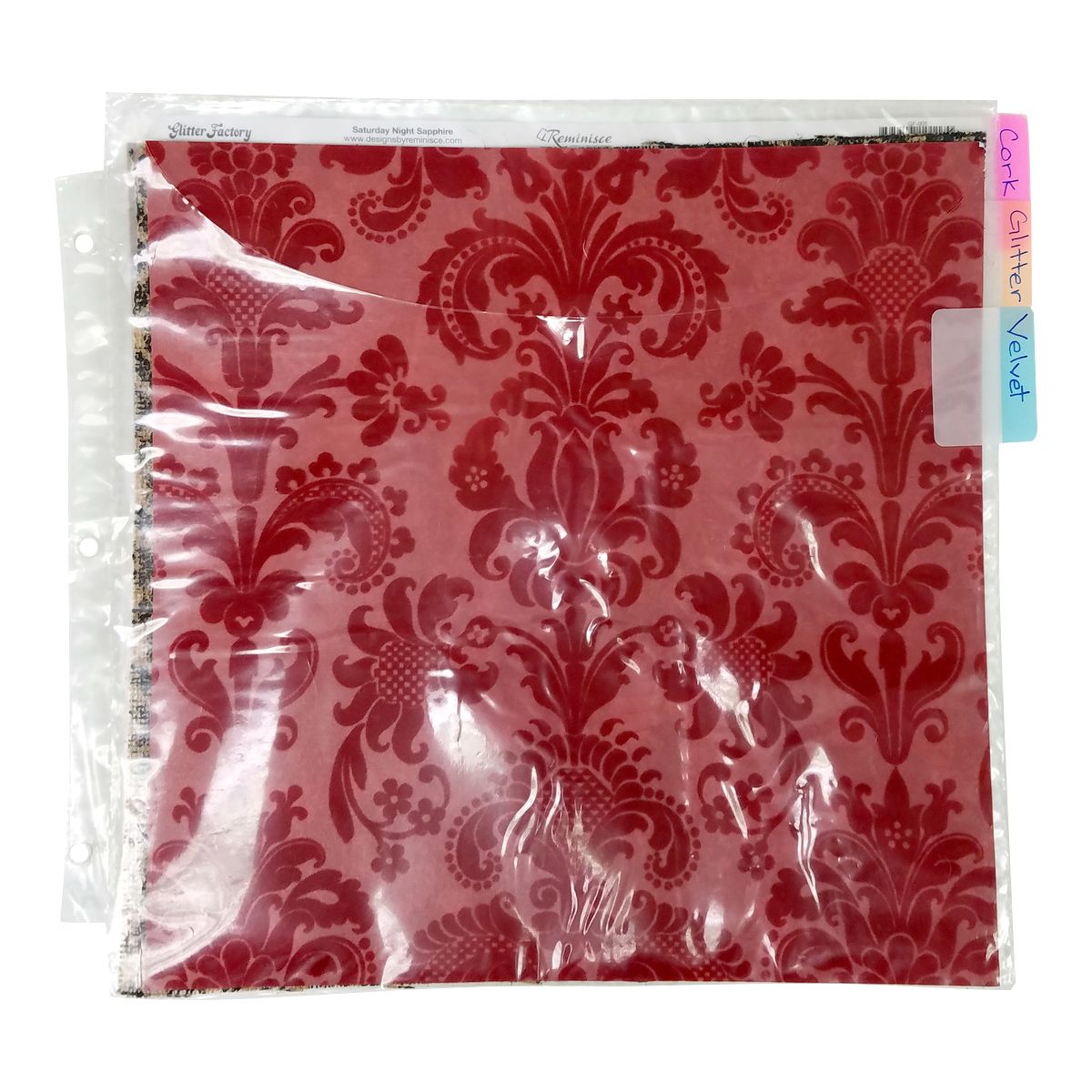 Totally Tiffany - Shut Your Flap Tabs and Labels - Large - 40 tabs