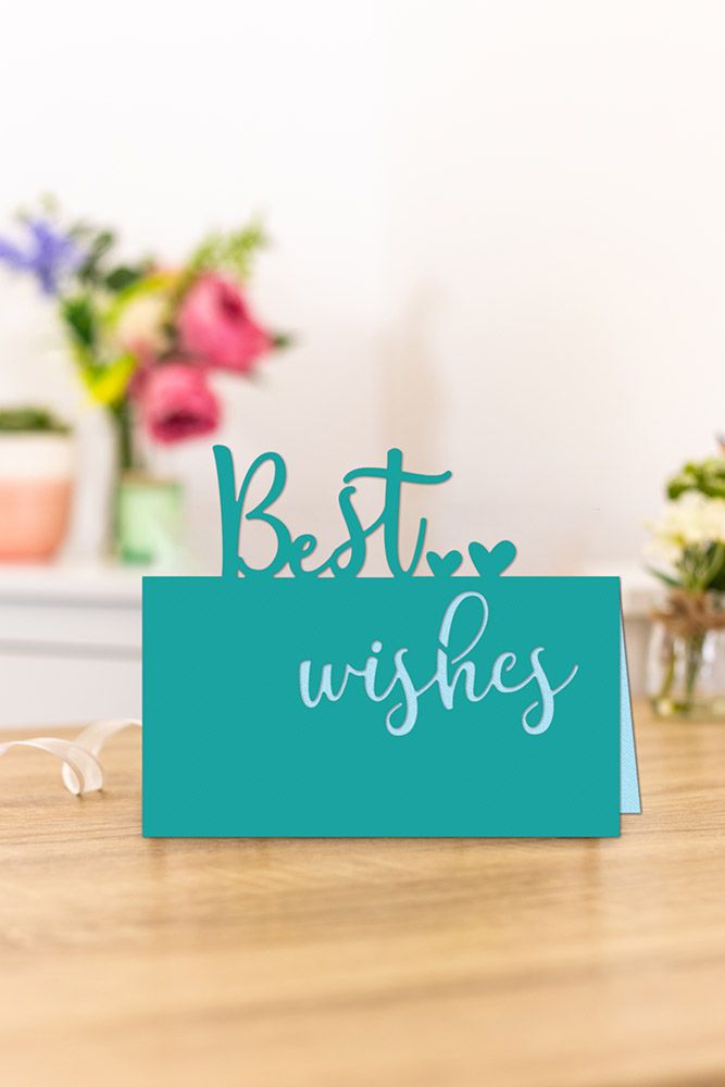 Gemini - Metal Die - Expressions - Best wishes
