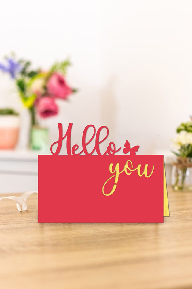 Gemini - Metal Die - Expressions - Hello You