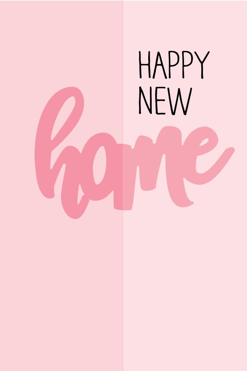 Gemini Gatefold Stamp & Die - Happy New Home