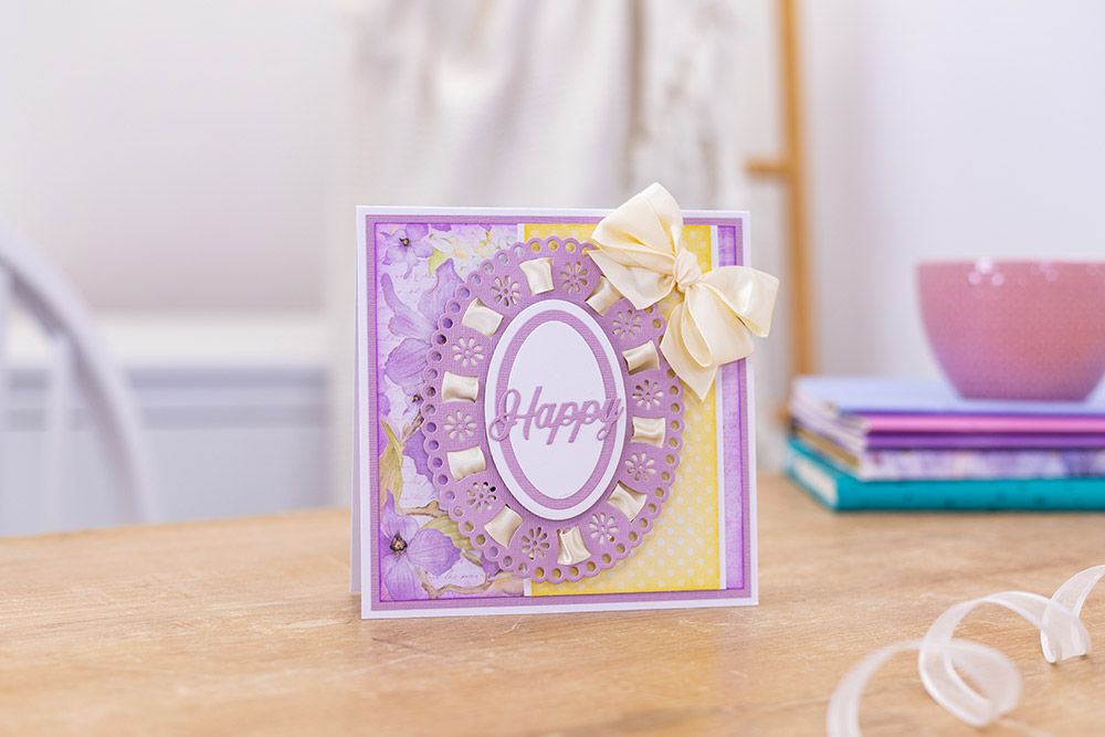 Gemini - Elements - Oval Ribbon Frame