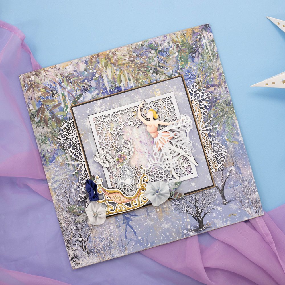 Sara Signature The Snow Queen Metal Die - Winter Magic