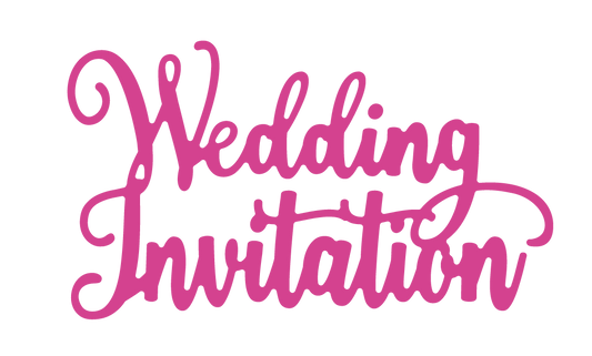 Sara Signature - Garden of Love Metal Die - Wedding Invitation