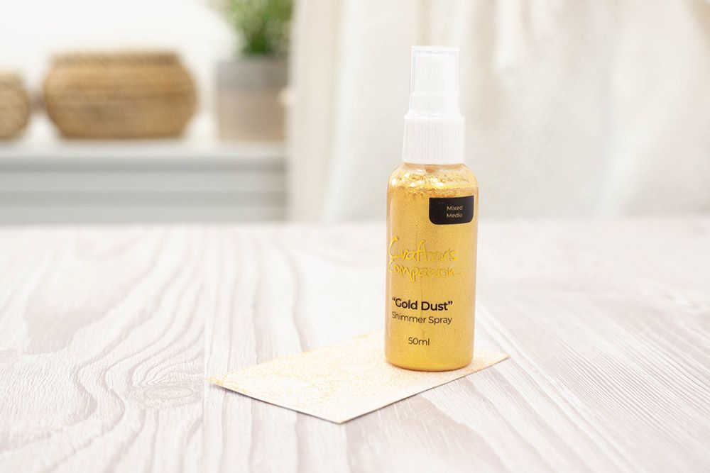 Crafters Companion Shimmer Spray - Gold Dust