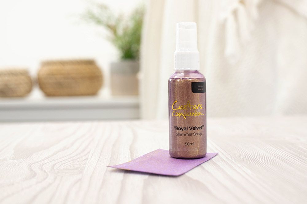Crafter's Companion - Mixed Media - Shimmer Spray - Royal Velvet