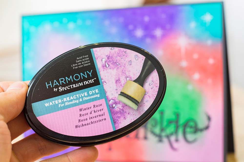 Harmony by Spectrum Noir Water Reactive Dye Inkpad - Winter Rose