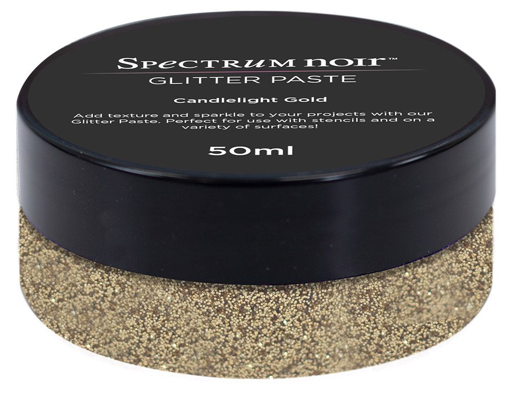Spectrum Noir Glitter Paste - Candlelight Gold