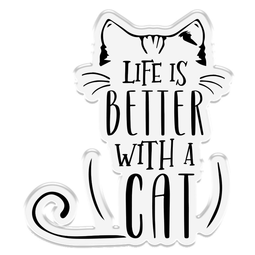 Crafters Companion - Photopolymer Stamp - Cats Whiskers