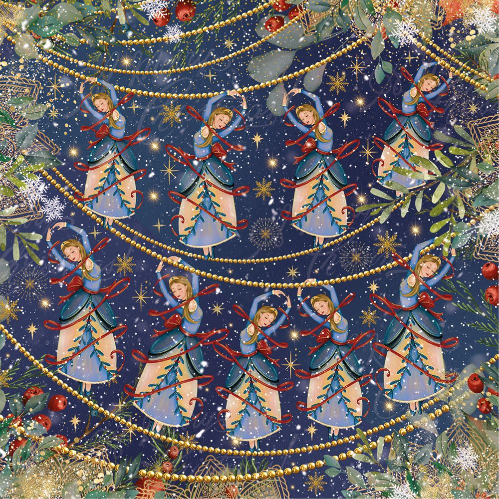 Twelve Days of Christmas 12"x12" Paper Pad