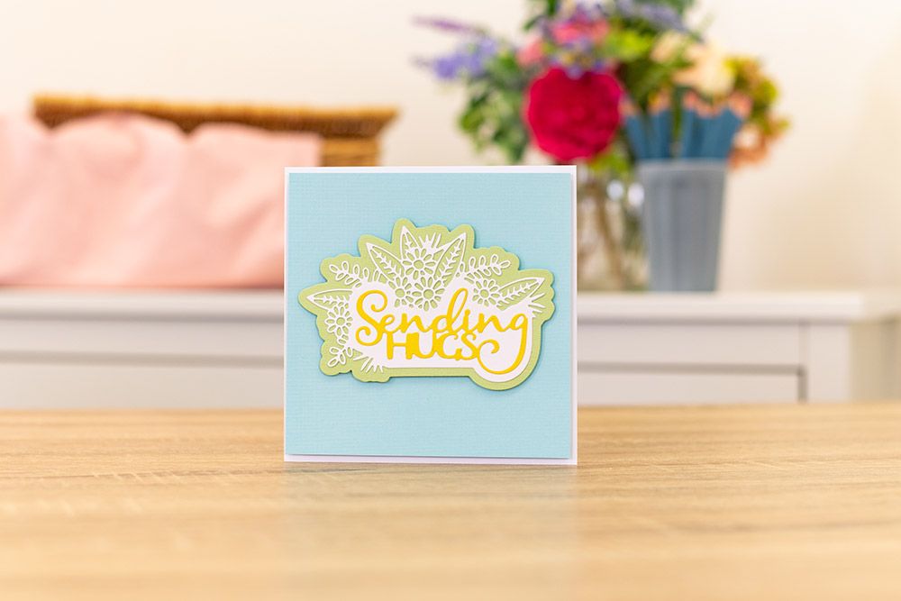 Interchangeable Sentiment Dies - Wild Flowers