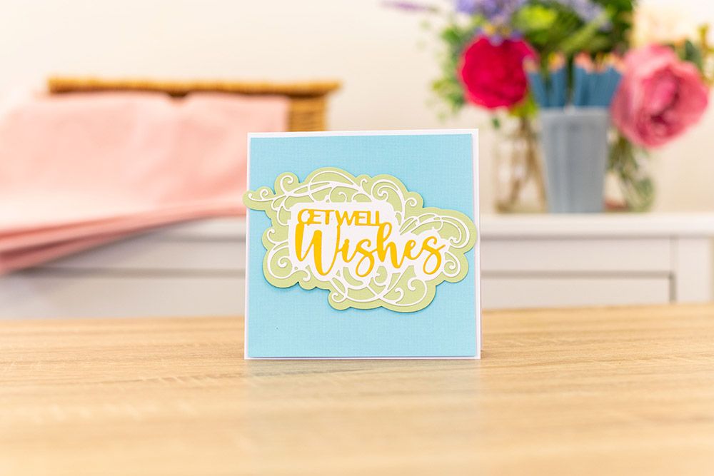 Interchangeable Sentiment Dies - Ornate Swirls