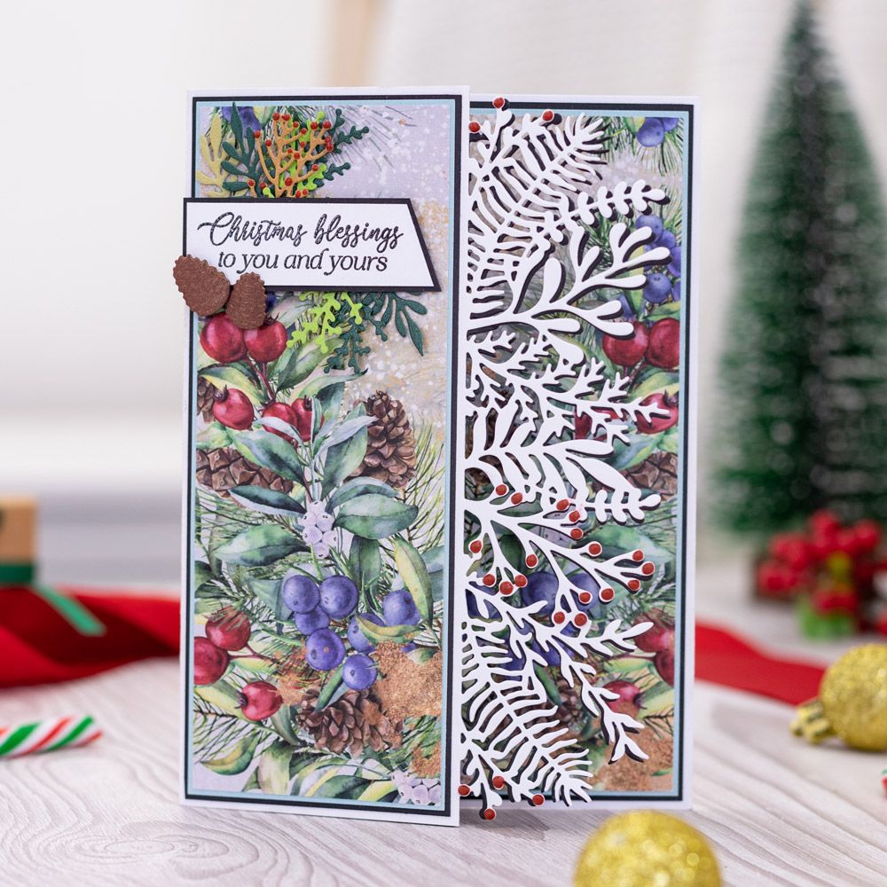 Tis the Season - Seasonal Foliage Border Die