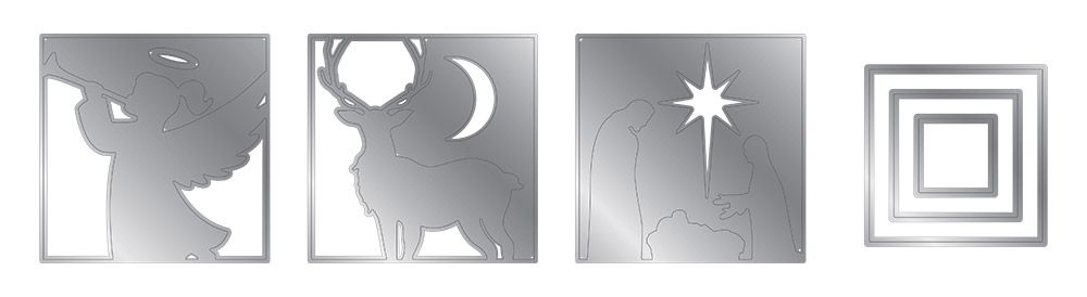 Gemini Elements Die - Interchangeable Square Tunnel