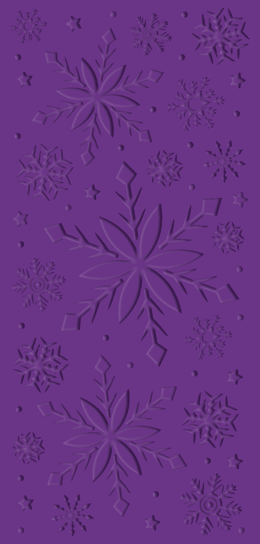 Gemini 3D Embossing Folder - Twinkling Snowflakes