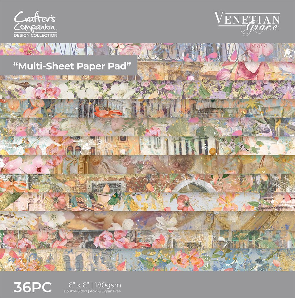 Venetian Grace 6 x 6" Paper Pad