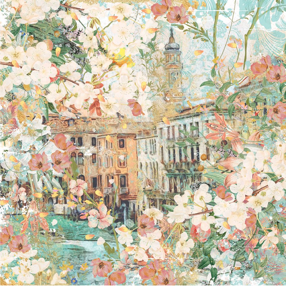 Venetian Grace 6" x 6" Vellum Pad
