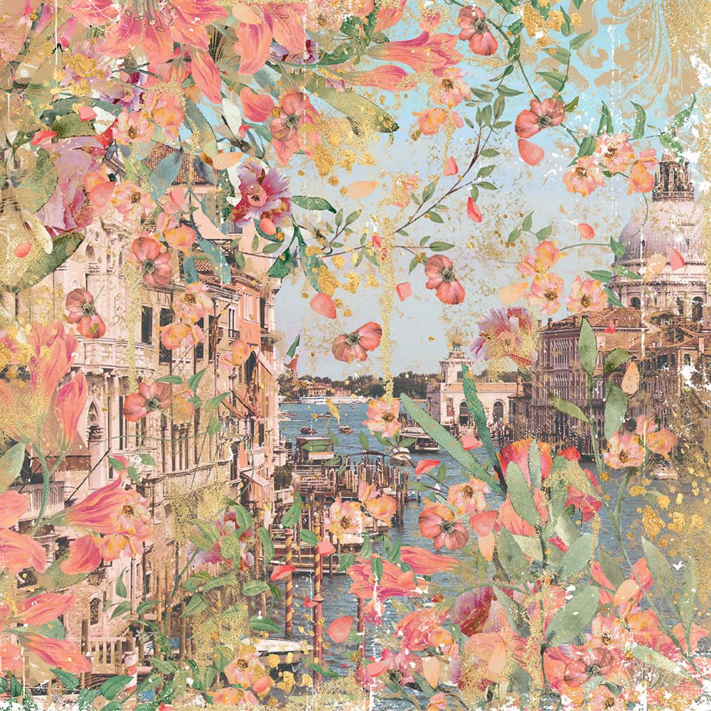Venetian Grace 6" x 6" Vellum Pad
