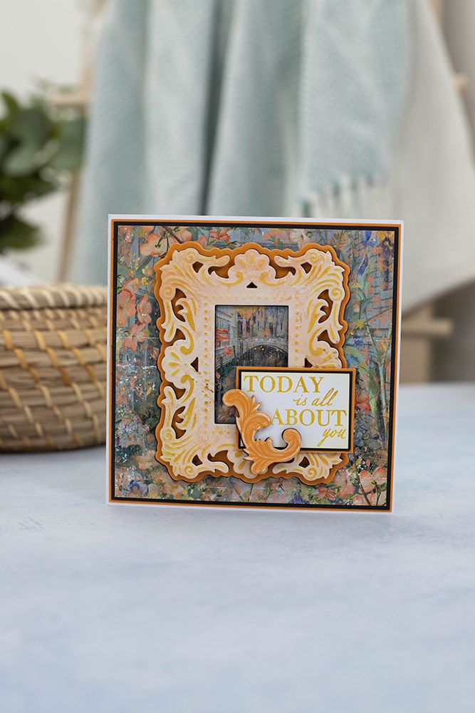 Venetian Grace Metal Die – Renaissance Frame