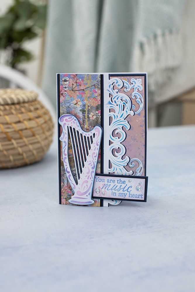 Venetian Grace Metal Die – Harmonious Harp