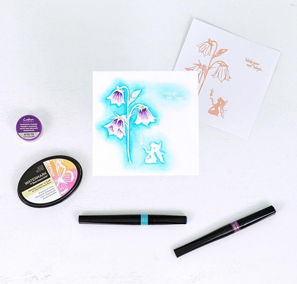 Watermark by Spectrum Noir Inkpad - Translucent Clear