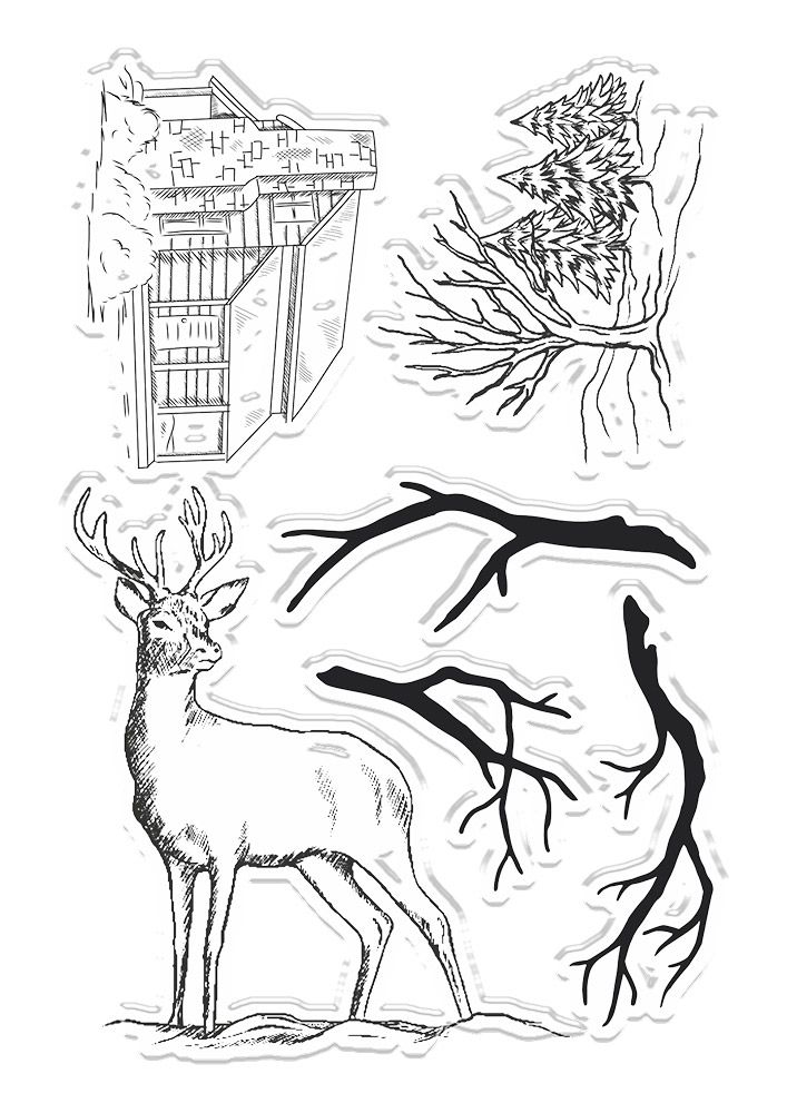 Gemini - Stamp and Die - Woodland Embellishments