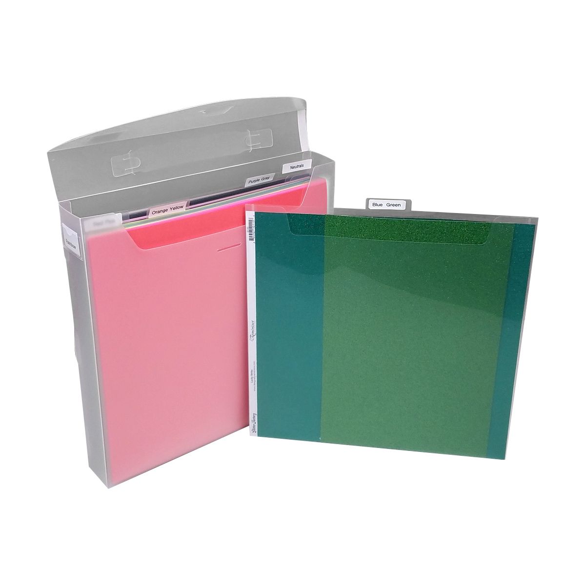 Totally Tiffany - 12' x 12' Fab File w/5 tabbed pockets & Labels
