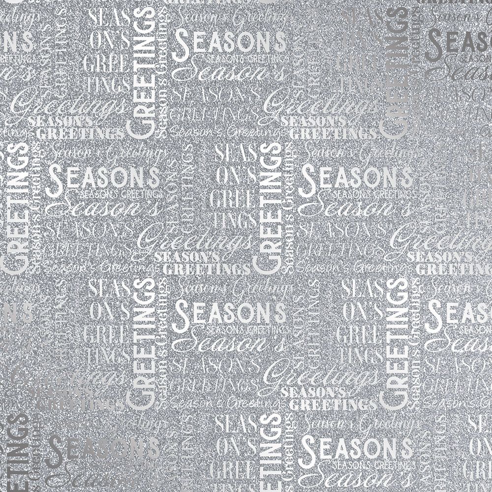 Crafters Companion Luxury 12x12" Glitter Card Pad - Festive Sparkle