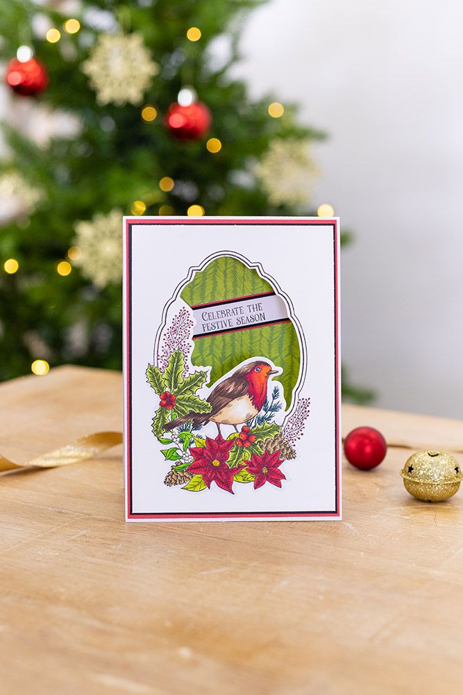 Gemini - Stamp & Die - Happy Christmas Wishes