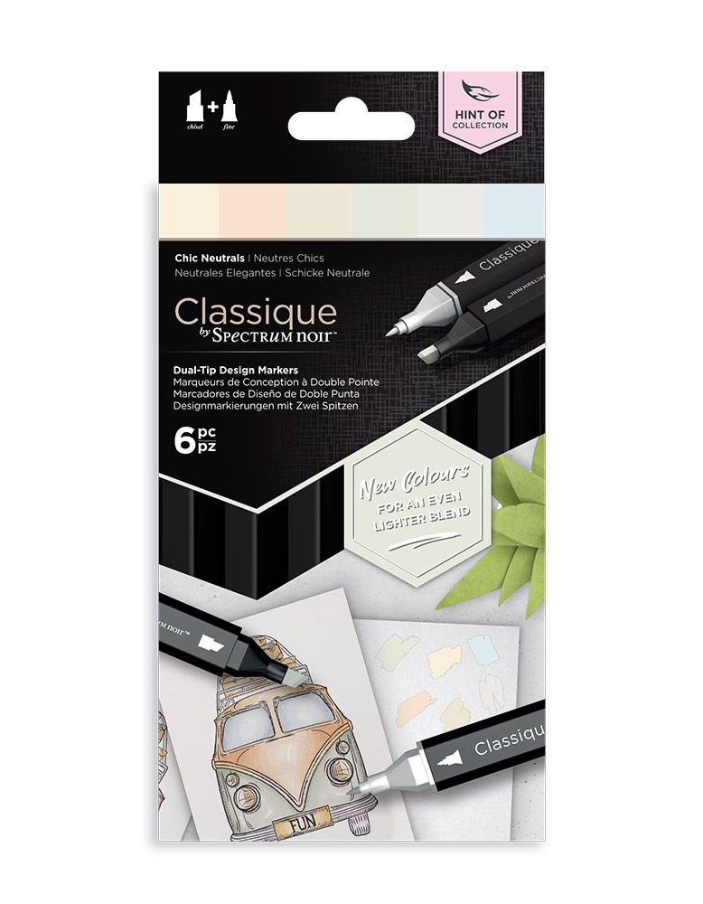 Spectrum Noir - Classiques "Hint Of" - Chic Naturals - 6pc Set