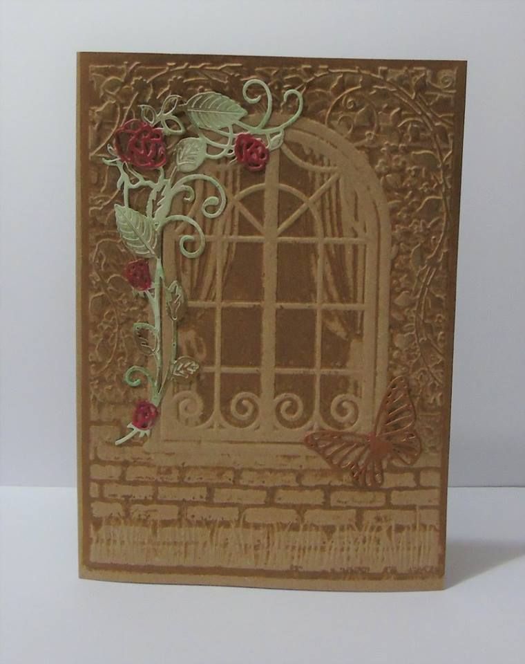 Crafters Companion 5"x7" 3D Embossing Folder - Country Cottage