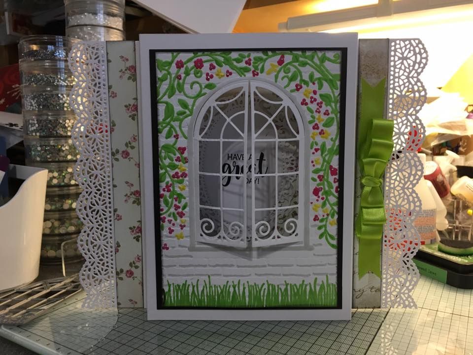 Crafters Companion 5"x7" 3D Embossing Folder - Country Cottage
