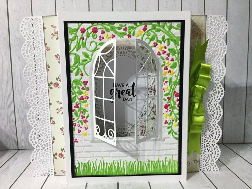 Crafters Companion 5"x7" 3D Embossing Folder - Country Cottage
