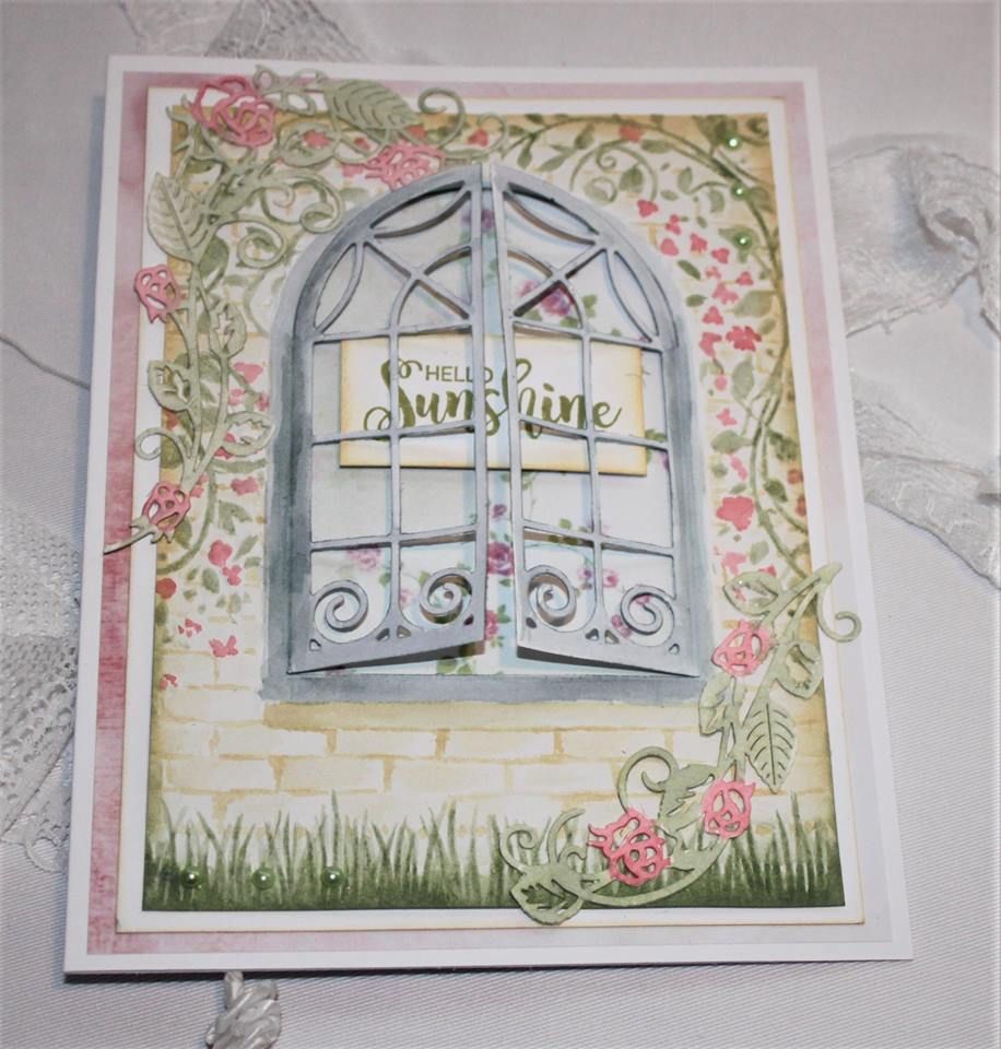 Crafters Companion 5"x7" 3D Embossing Folder - Country Cottage