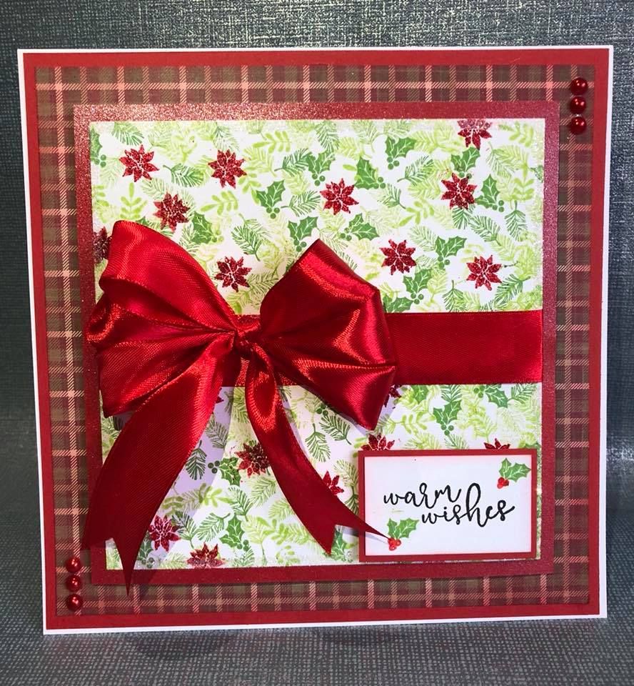 Sara Signature A Winters Tale A6 Clear Acrylic Stamp - Joy to the World