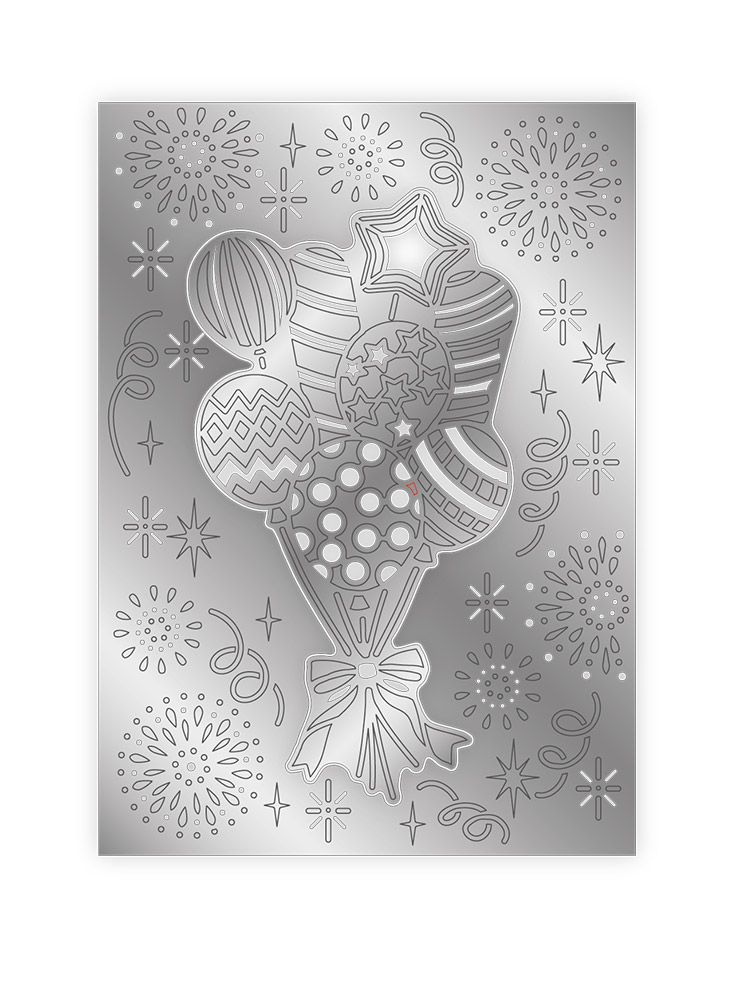 Gemini 3-in-1 Create a Card Die - Balloon Bouquet