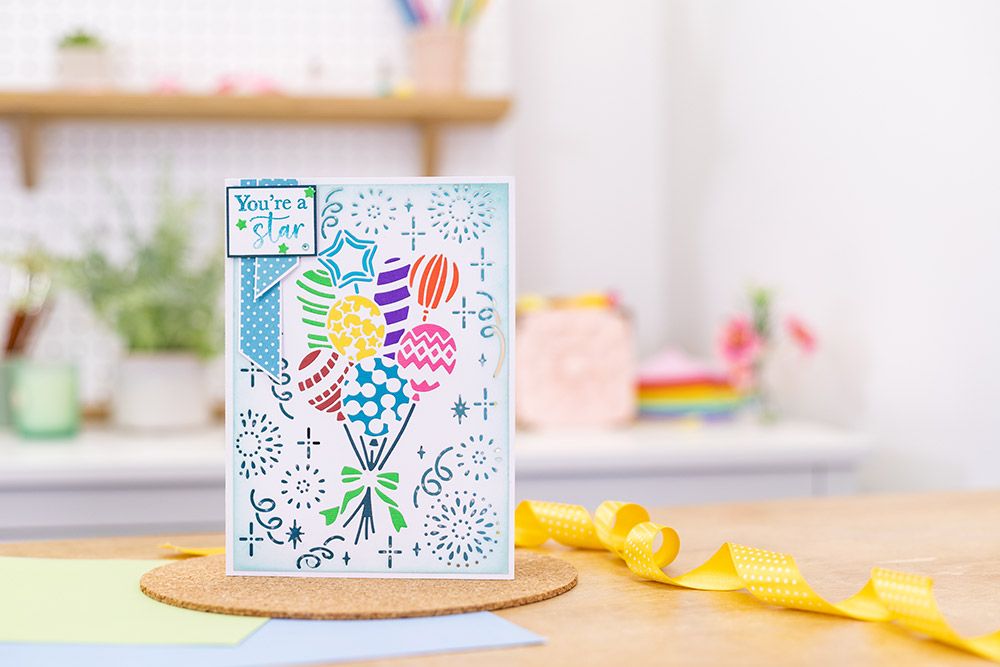 Gemini 3-in-1 Create a Card Die - Balloon Bouquet