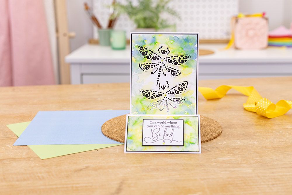 Gemini 3-in-1 Create a Card Die - Daisies & Dragonflies